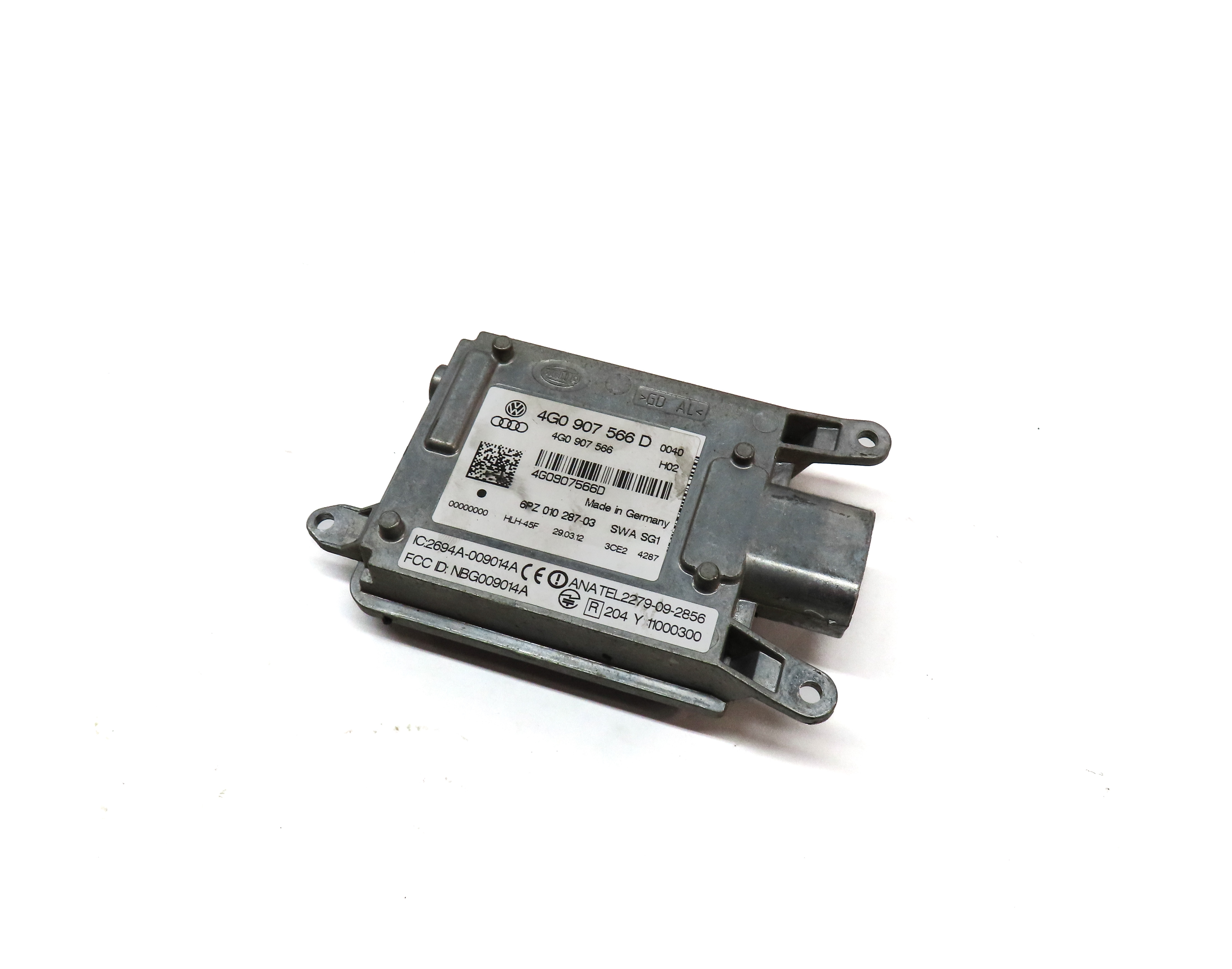 2012-2015 AUDI A6 S6 (C7) RIGHT PASSENGER REAR BLIND SPOT ALERT MODULE (MASTER) — exact item pictured